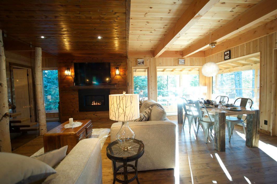 Les Bouleaux - Les Chalets Spa Canada La Malbaie Exterior foto