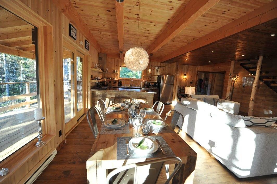 Les Bouleaux - Les Chalets Spa Canada La Malbaie Exterior foto