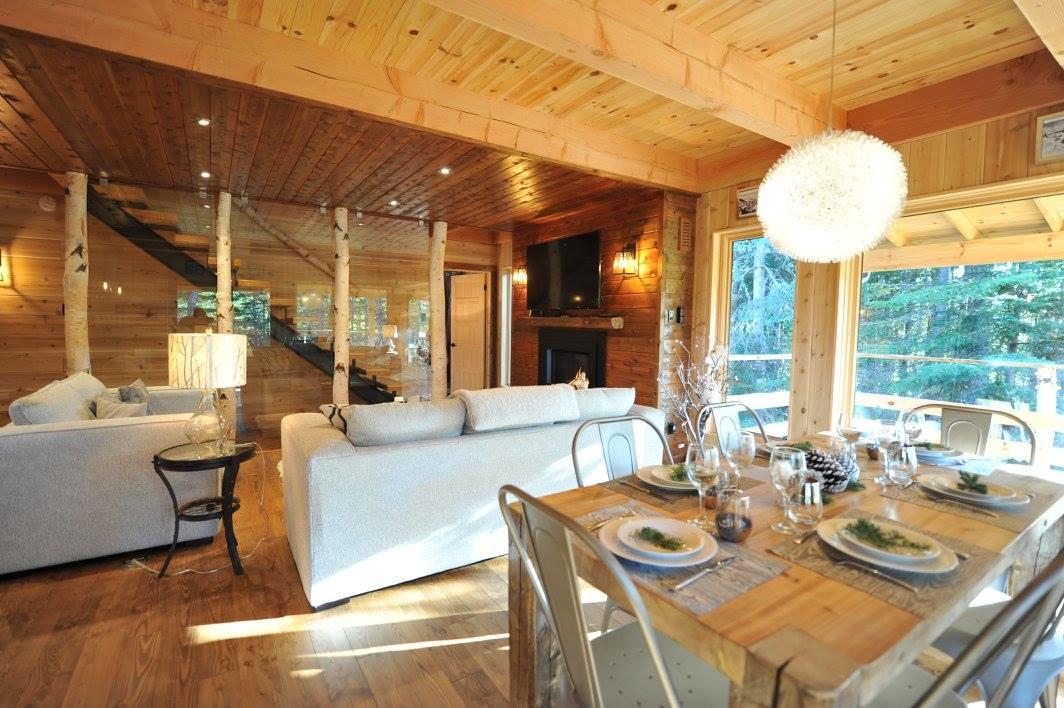 Les Bouleaux - Les Chalets Spa Canada La Malbaie Exterior foto