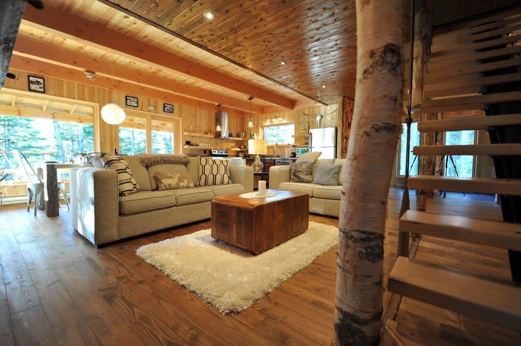 Les Bouleaux - Les Chalets Spa Canada La Malbaie Exterior foto