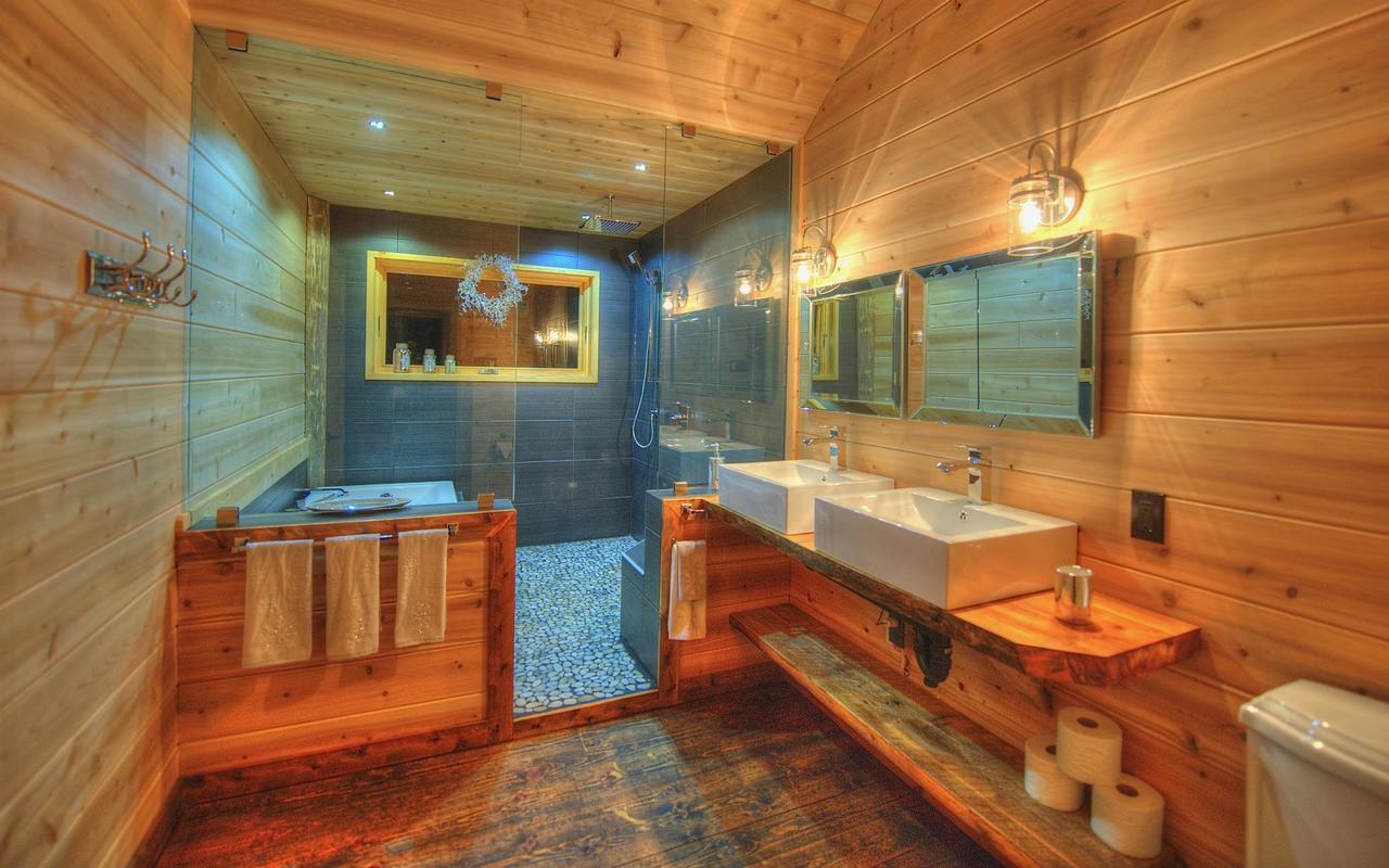 Les Bouleaux - Les Chalets Spa Canada La Malbaie Exterior foto