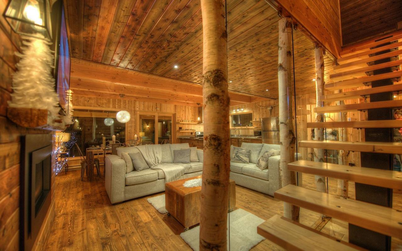 Les Bouleaux - Les Chalets Spa Canada La Malbaie Exterior foto